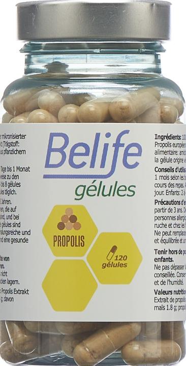 Produktbild Beelife Propolis Gélules (120 Stück, Kapseln, 68 g)
