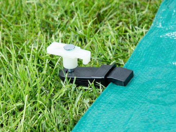 Actual product image Cartrend Tent carpet clips piece