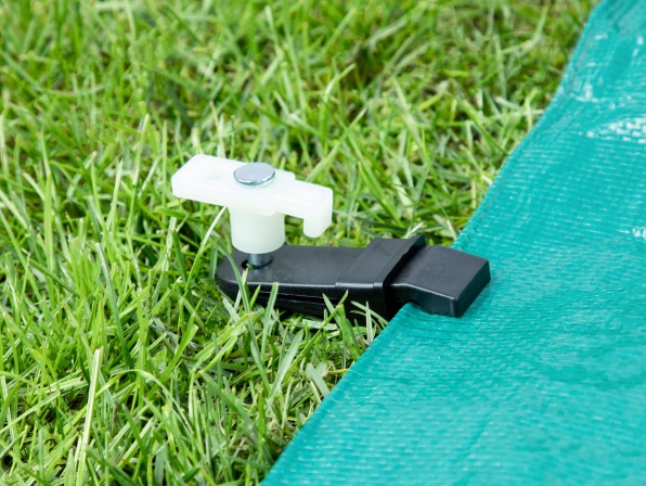 Actual product image Cartrend Tent carpet clips piece