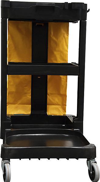 Actual product image Rubbermaid Cleaning trolley, incl. vinyl waste sack, LxWxH 1168 x 552 x 975 mm.