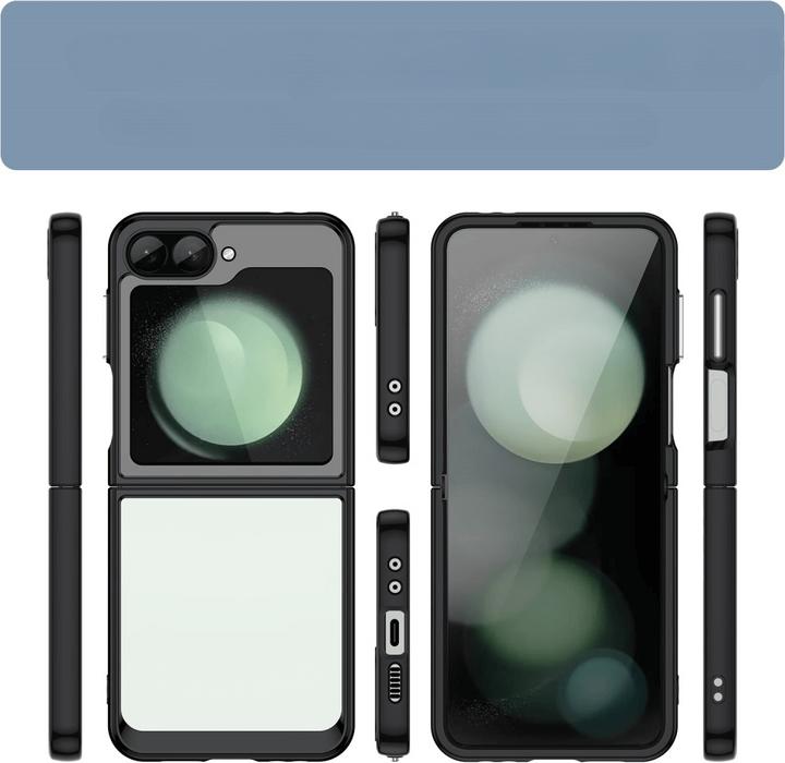 Actual product image Cover-Discount Galaxy Z Flip6 - Protective acrylic mobile phone case with raised edge (Samsung Galaxy Z Flip6)