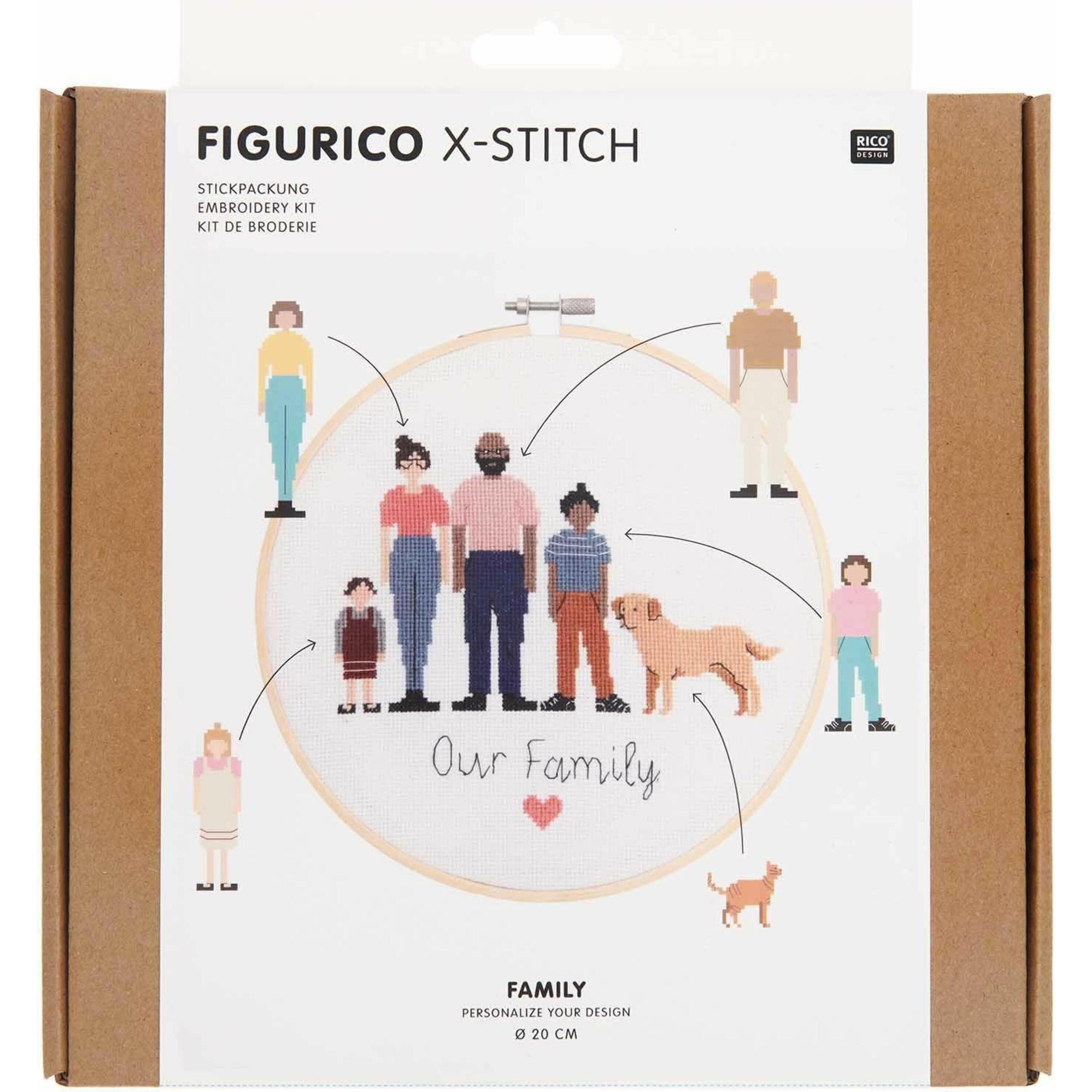 Rico Design Stickpackung Figurico Family (41234144)