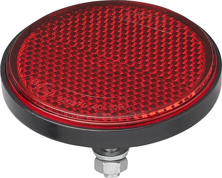 Produktbild ProPlus Reflektor mit 60mm Durchmesser rot