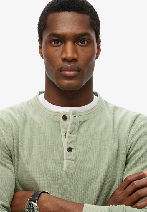 Produktbild Superdry Leichtes, strukturiertes Grandad-Oberteil (M)