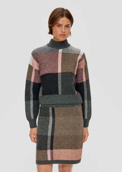 Produktbild S.Oliver Strickpullover Strickpullover aus Wollmix (44)