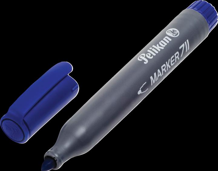 Produktbild Pelikan 711 Permanent-Marker (e) (Blau, Grau, 2 mm, 10 x)