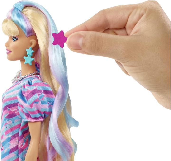 Actual product image Barbie Totally Hair Doll in Star Look