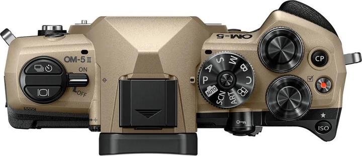 Actual product image Olympus OM System OM-5 Mark II Body sand (20.40 Mpx)