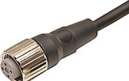 Omron Sensor cable M12 4-pole, normal hunstik, PVC, 5 m XS2F-M12PVC4S5M
