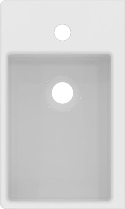 Image du produit Ideal Standard IDS Lave-mains STRADA Banc de robinetterie gauche sans vidage 450x270x130mm blanc (450 mm, 320 mm)