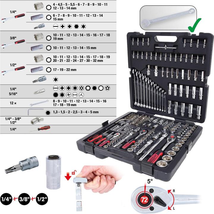 Produktbild KS Tools Steckschlüssel-Satz