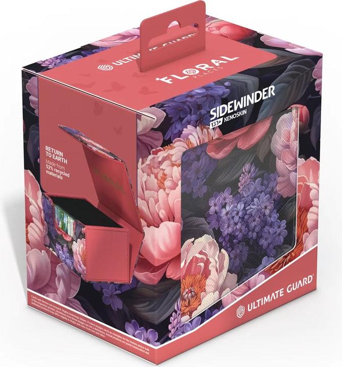 Produktbild Ultimate Guard Kartenbox Sidewinder 133+ Floral Places – Vivid Field