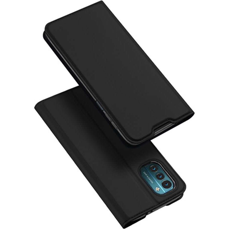 Dux Ducis Skin Pro Series Bookcover (Nokia G11, Nokia G21), Smartphone Hülle, Schwarz