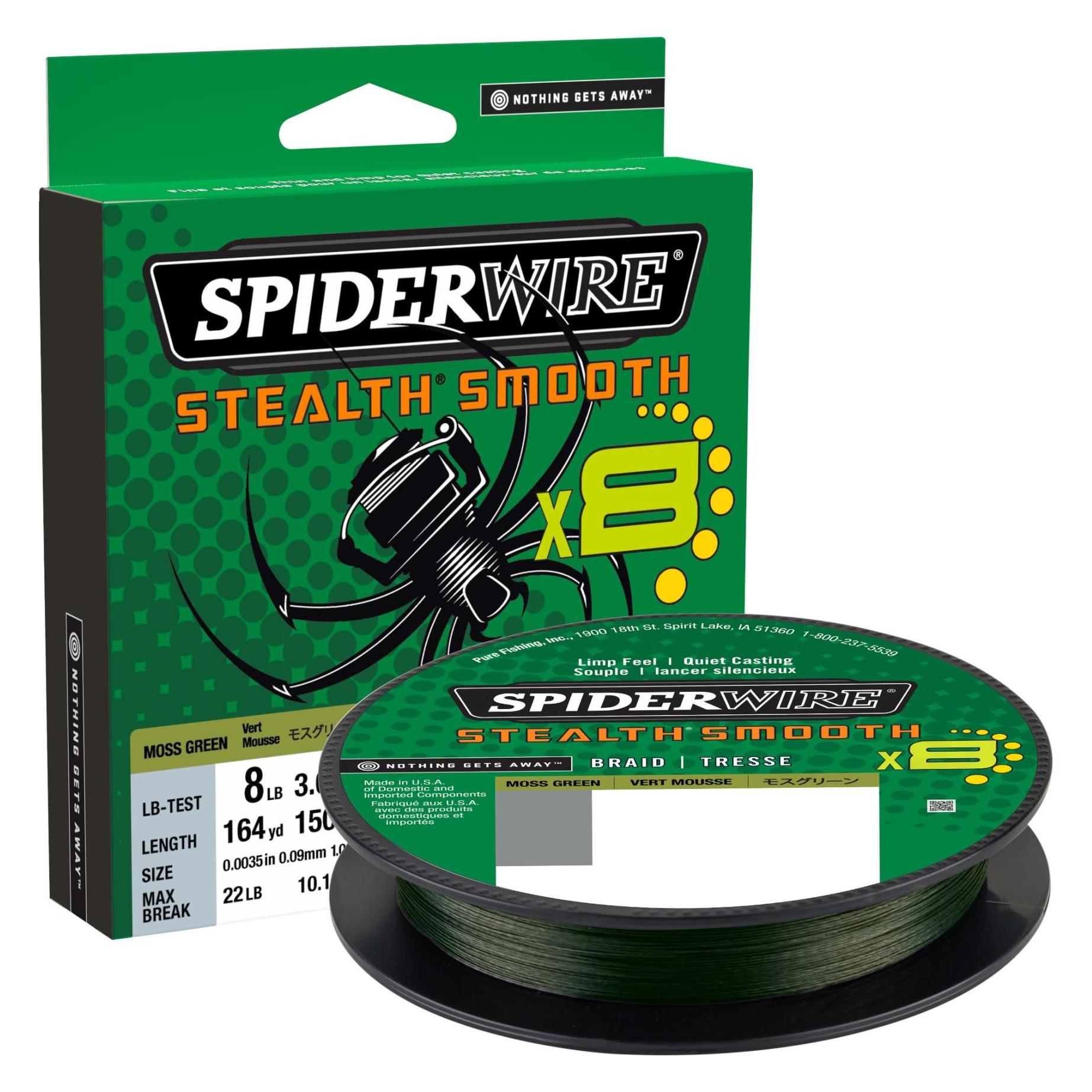 Spiderwire, Angelschnur, (23.60 kg, 0.23 mm)