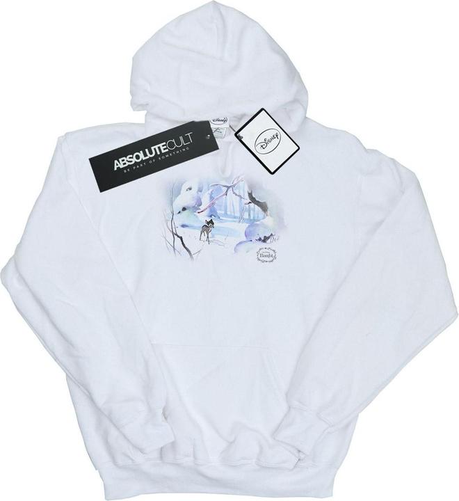 Actual product image Disney Womens/Ladies Bambi Snow Hoodie (XXL)
