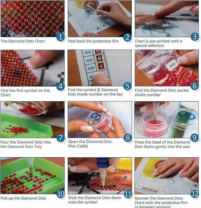 Produktbild Diamond Dotz Diamond Painting Pferd braun