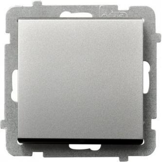 Thumbnail - Ospel ŁP-1R/m/38, Taster + Schalter, Silber