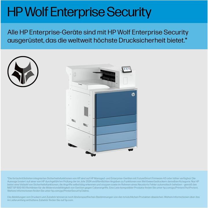 Actual product image HP LaserJet Enterprise 8501x Printer Eur (Laser, Black and white)