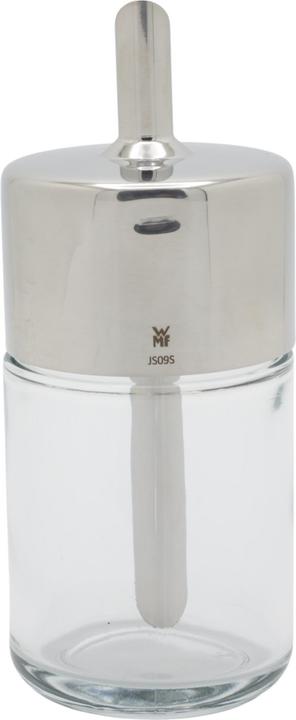 Produktbild WMF Zuckerstreuer Gewürzstreuer 240g für Zucker Kakao Barista Glas Edelstahl (0.25 l)