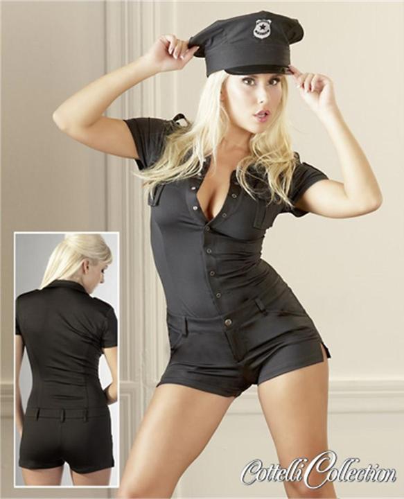 Actual product image Cottelli Collection Police jumpsuit (M)