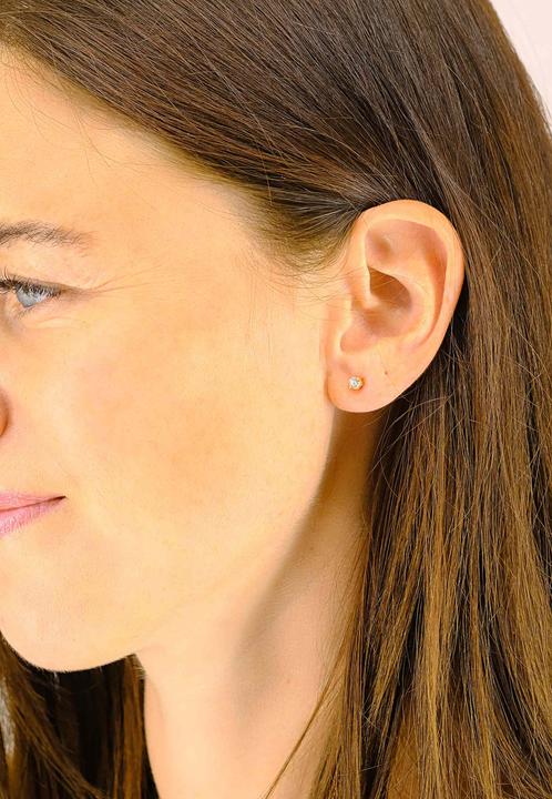 Image du produit Muau Boucles d'oreilles (750/18 K Or jaune)