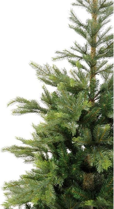 Produktbild Greendeco Künstlicher Weihnachtsbaum Abies Grandis (Küstentanne), ca. 150cm (PE-Luvi Mix) (150 cm)