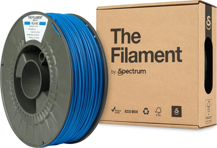 Produktbild The Filament PLA HS 1.75mm Winter Blue 1kg (PLA, 1.75 mm, 1000 g, Blau)