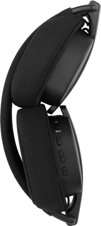 Actual product image White Shark WGH-2444 Firecrest Black (No noise cancellation, 15 h, Cable, Wireless)