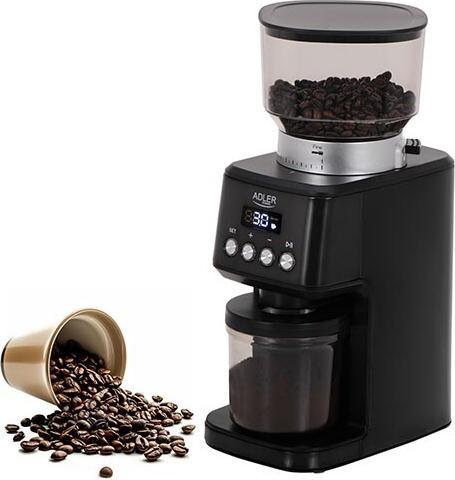 Produktbild Adler Burr Coffee Grinder | AD 4300 | 180 W | Coffee beans capacity 300 g | Black