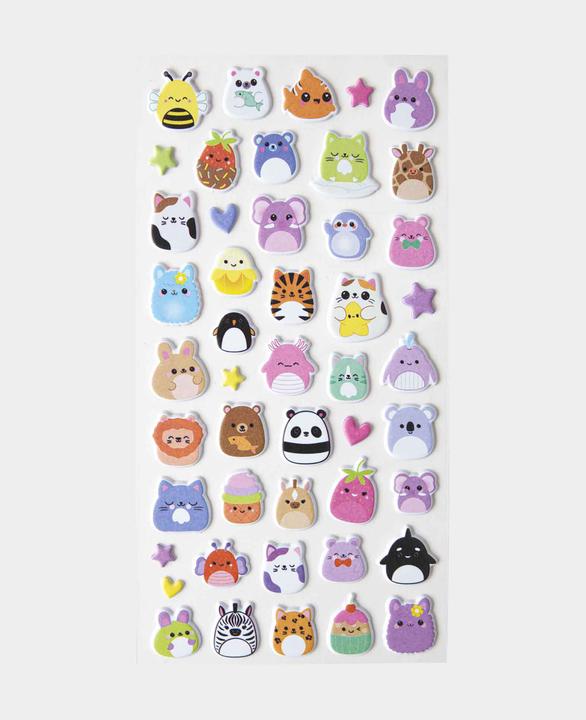 Immagine prodotto I Am Creative Mini-Sticker Puffy Tier, 9 x 21 cm (1 Adesivo)