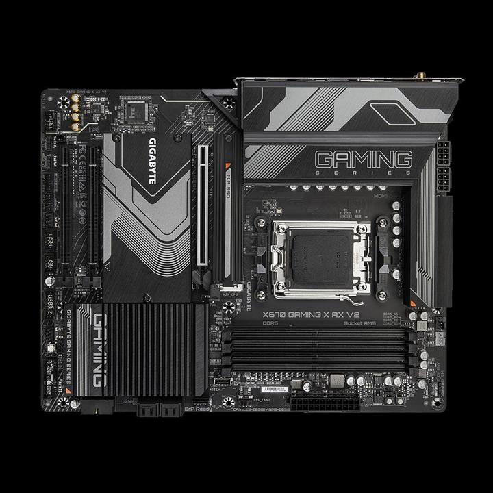 Image du produit Gigabyte X670 GAMING X AX V2 (AM5, AMD X670, ATX)