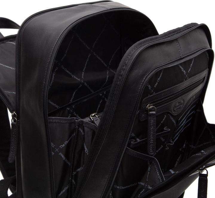 Actual product image The Chesterfield Brand Wax Pull Up Detroit backpack leather 39 cm laptop compartment (17 l)