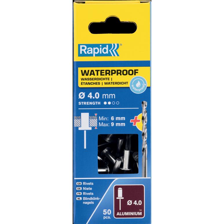 Thumbnail - Rapid, Nieten, Wasserdicht Blindniete Ø 4,0 x 12 mm