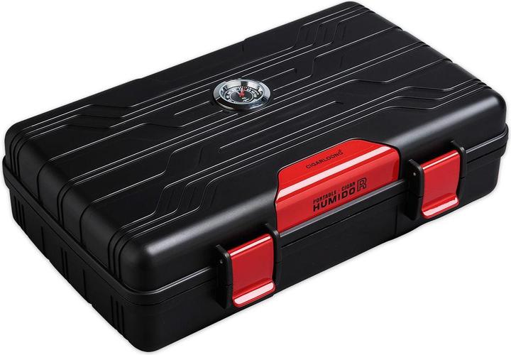 Produktbild Cigarloong Reise-Zigarren-Etui, Rot (10)