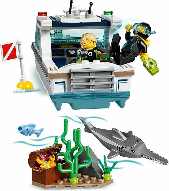 Image du produit LEGO Yacht de plongée (60221, LEGO City)