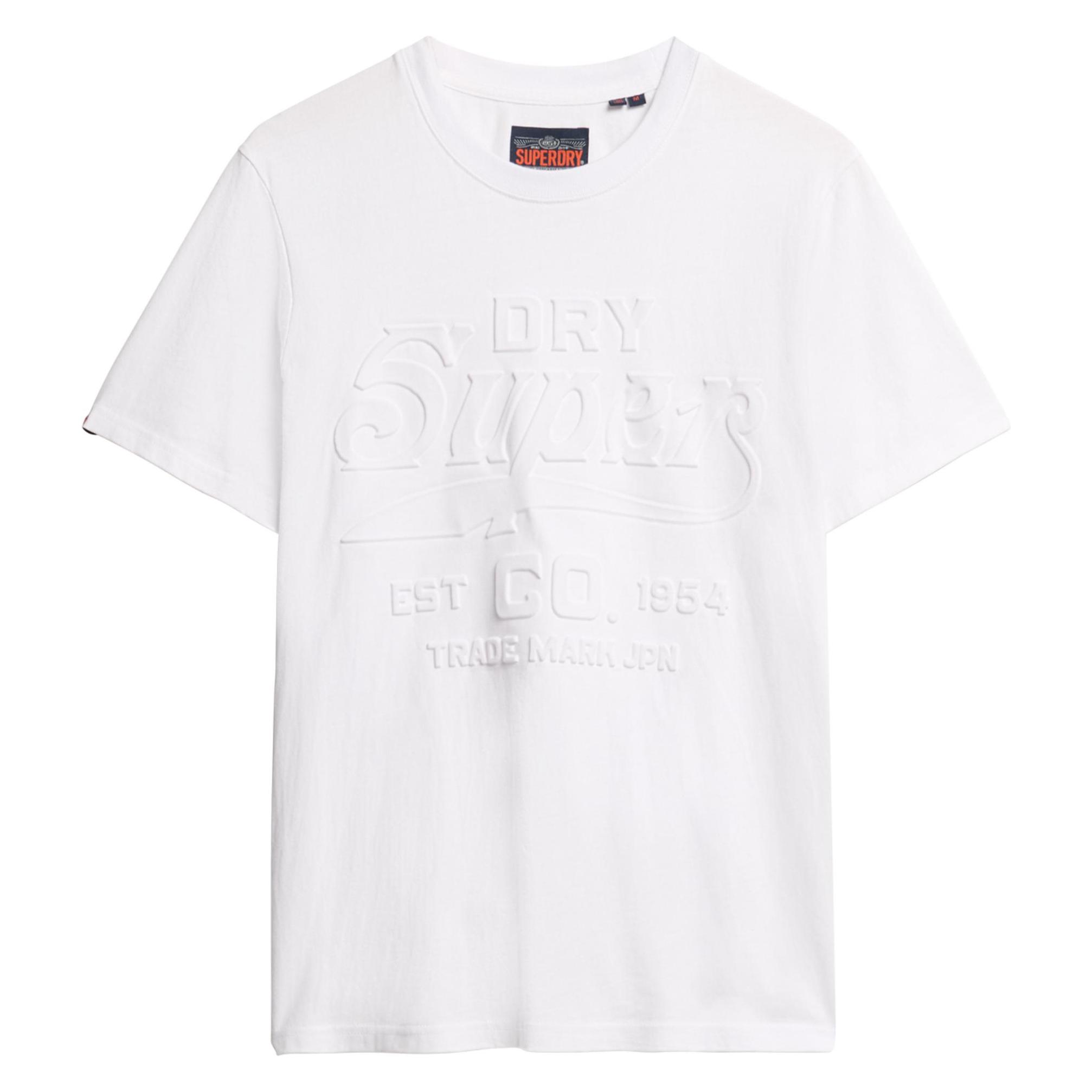 Superdry, Herren, Shirts, Lässiges Modern Industry T-Shirt, Gold, (L)