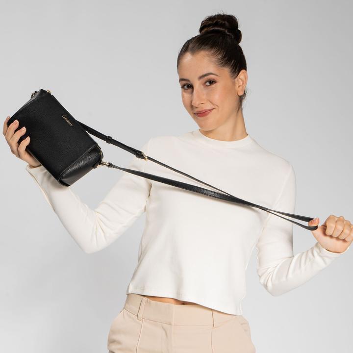 Image du produit Lazarotti Bologna Leather Sac à bandoulière en cuir 20 cm