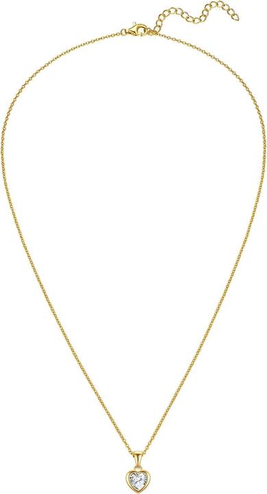 Immagine prodotto Rafaela Donata Orecchini da donna a cuore - 36190 (Argento 925, placcato oro giallo)