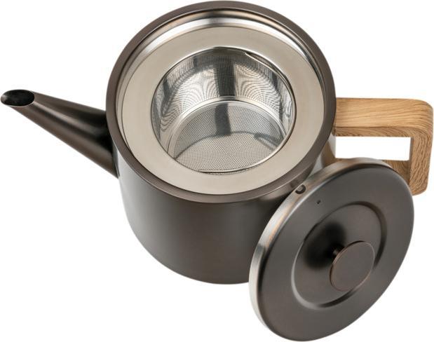 Produktbild Bredemeijer Teekanne Narvik 1,1l metalic grau 111055 (1.10 l)