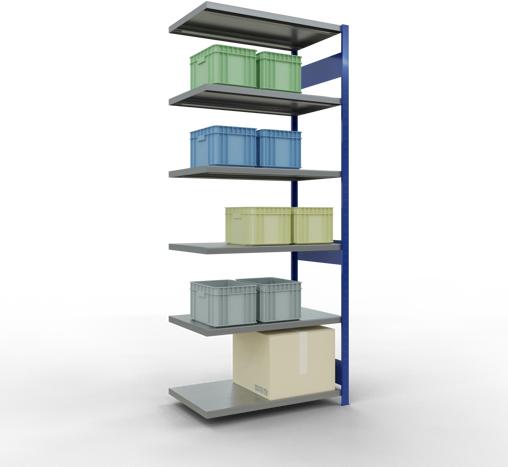 Image du produit Schulte Lagertechnik Système enfichable Élément suivant MULTIplus330 avec traverse de longueur
