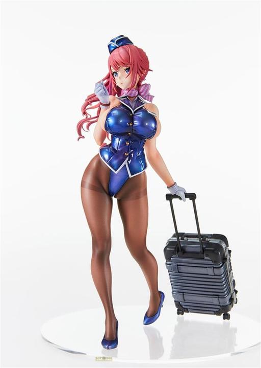 Immagine prodotto Vertex Statua originale in PVC del personaggio Tight na Oshigoto Work 3: Assistente di cabina Aya Saionji