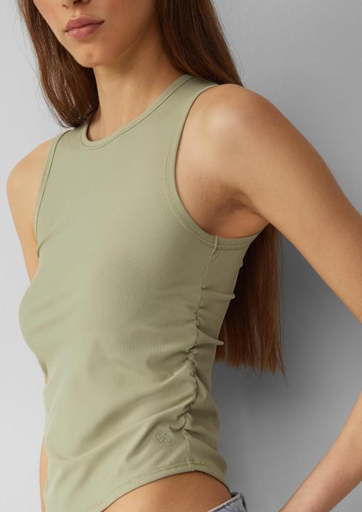 Immagine prodotto S.Oliver T-Shirt Ripptop mit seitlicher Raffung | QS x Vanessa Mai (L)