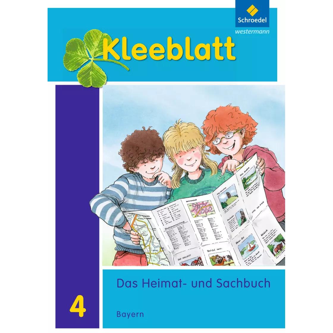 Thumbnail - Kleeblatt. Das Heimat- und Sachbuch 4. Schülerband. Bayern, Schulbücher von Doris Huber, Lothar Brey, Roland Blaufelder,...