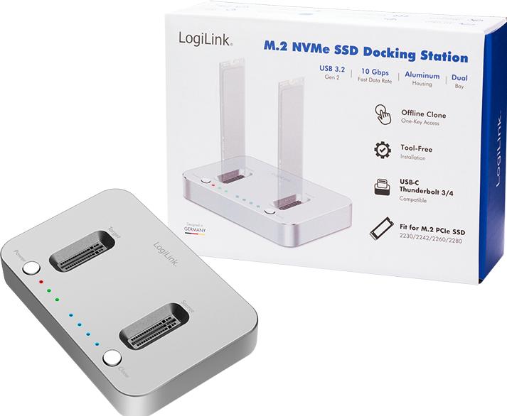 Produktbild LogiLink QP0033 (USB-C, 2 Ports)