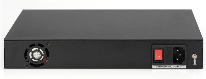 Produktbild Digitus Gigabit Glasfaser Switch, 8-Port SFP, 2-Port RJ45 Uplink (8 Ports)