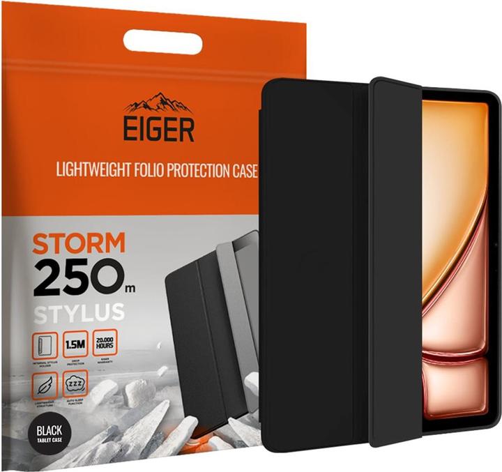 Produktbild Eiger Storm 250 Stylus Case (iPad Air 2022 (5. Gen), iPad Air 2020 (4. Gen), iPad Air 11 2024 (M2), iPad Air 11 2025)