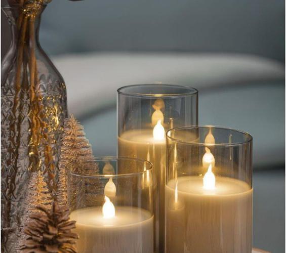 Actual product image Pauleen LED Wax Candle Classy Smokey (3 x)
