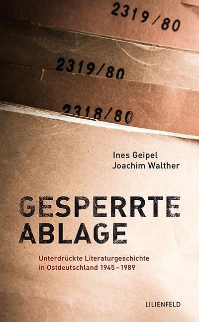 Actual product image Gesperrte Ablage (German, Ines Geipel, Joachim Walther, 2022)