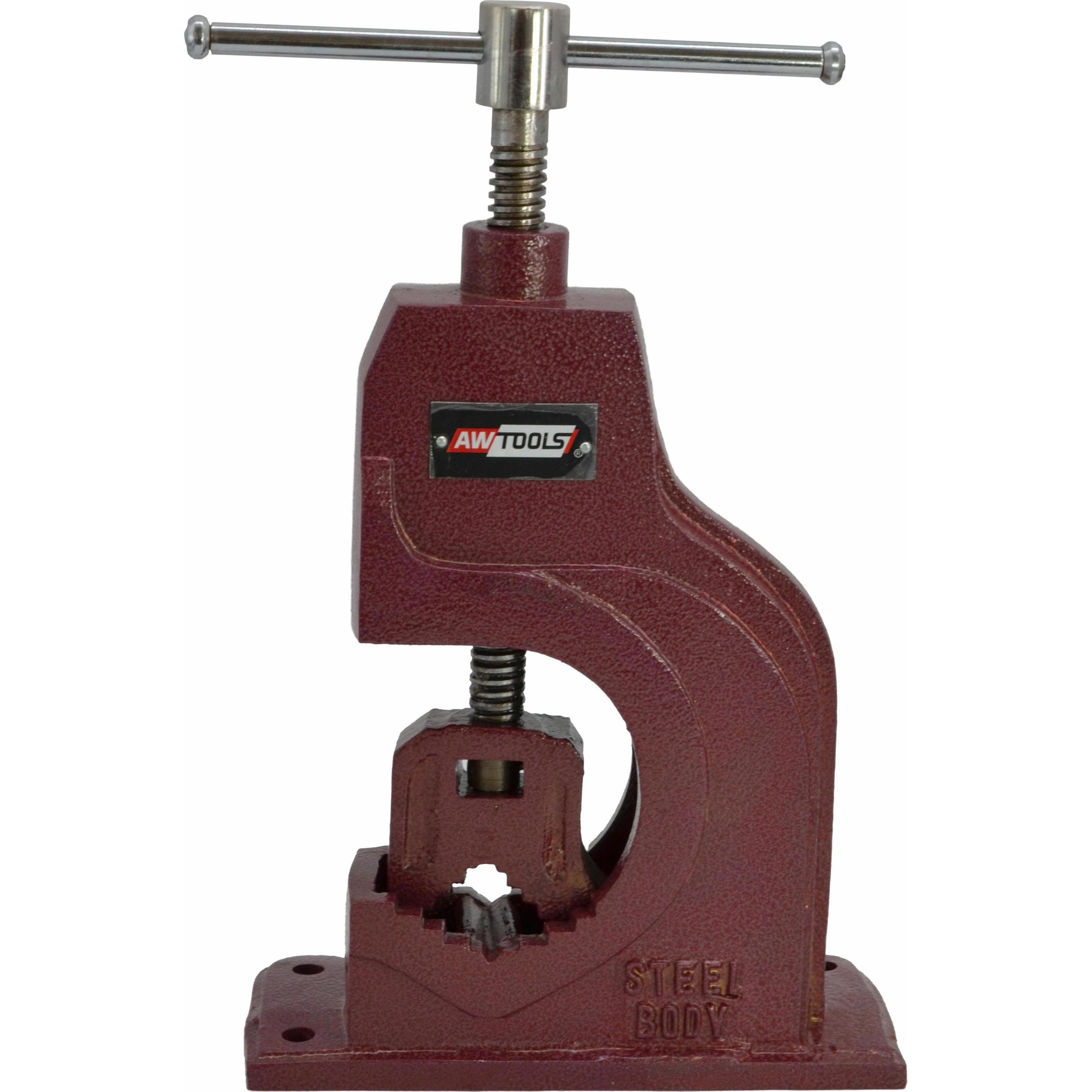 Awtools, Morsa + Strettoio, Imadło Hydrauliczne Do Rur Stojące 2"