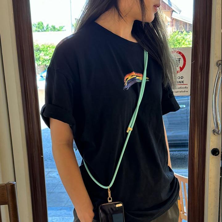 Actual product image Stoyobe Phone Lanyard Silicone Phone Lanyard - Blue